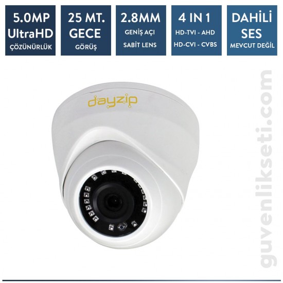 Dayzip DZ-5228 5MP AHD Dome Kamera